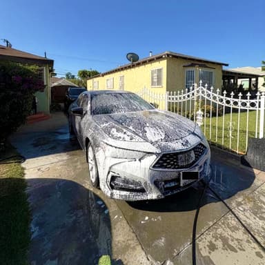 Car before detailing